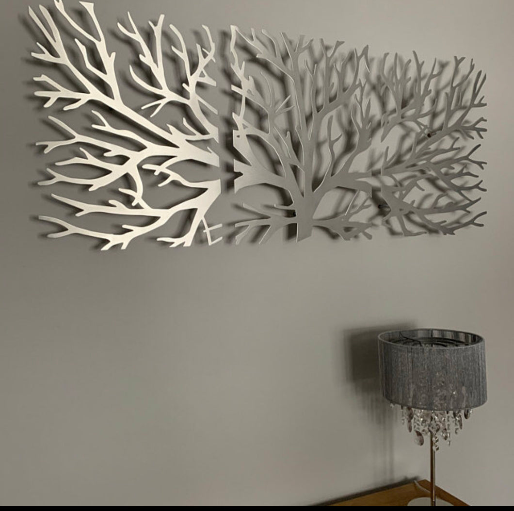 Metal wall art Tree