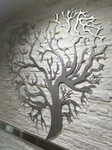 Metal Wall Art Decor Sculpture Tree of Life Love office Wedding Heart Wall