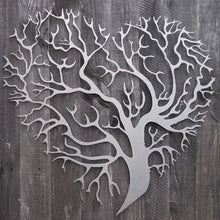 Load image into Gallery viewer, Metal Wall Art Decor Sculpture Tree of Life Love office Wedding Heart Wall