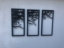 Load image into Gallery viewer, Metal wall Art decor three pice frame brunches